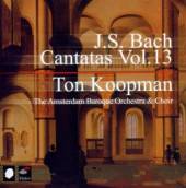  COMPLETE BACH CANTATAS 13 / AMSTERDAM BAROQUE ORCHESTRA/TON KOOPMAN - suprshop.cz