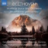 BEETHOVEN / TURKU PHILHARMONIC..  - CD WORKS FOR VOICE & ORCHESTRA