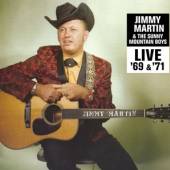 JIMMY MARTIN  - CD LIVE '69 & '71