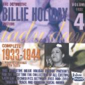 HOLIDAY BILLIE  - CD COMPLETE MASTER TAKES 4