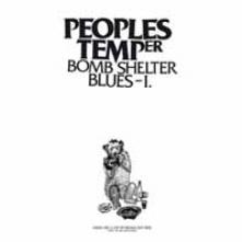 PEOPLES TEMPER  - VINYL BOMB SHELTER BLUES I [VINYL]