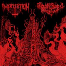 IMPRECATION / BLACK BLOOD  - CD DIABOLICAL FLAMES OF..