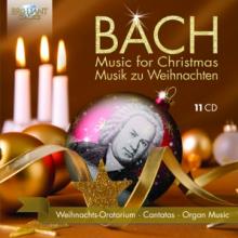 BACH JOHANN SEBASTIAN  - 11xCD MUSIC FOR CHRISTMAS