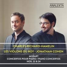 MOZART WOLFGANG AMADEUS  - CD PIANO CONCERTOS NOS.22 &