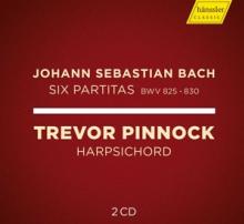 PINNOCK TREVOR  - 2xCD BACH - SIX PARTITAS BWV 825 - 830