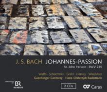 BACH J.S. / RADEMANN / HARVEY  - CD JOHANNES-PASSION
