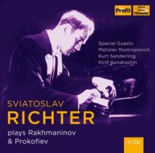 RICHTER SVIATOSLAV  - 11xCD PLAYS RACHMANINOV & PROKO