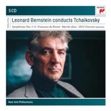 BERNSTEIN LEONARD  - 5xCD CONDUCTS TCHAIKOVSKY