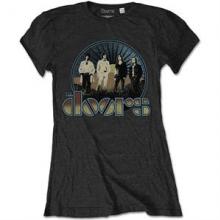 DOORS =T-SHIRT=  - TR FIELD -LADY- BLACK -S-