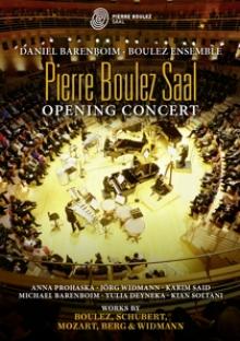 BARENBOIM DANIEL  - DVD PIERRE BOULEZ SAAL OPENING CONCERT