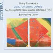 SHOSTAKOVICH D.  - CD MUSIC FOR STRING QUARTET