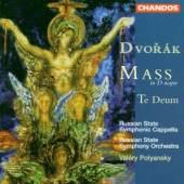 DVORAK ANTONIN  - CD MASS/TE DEUM