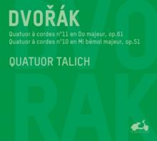DVORAK ANTONIN  - CD QUATUORS 10 & 11