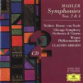 MAHLER GUSTAV  - 2xCD SYMPHONIES NO.2 & 4