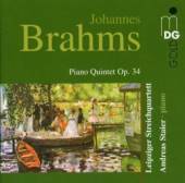 BRAHMS JOHANNES  - CD PIANO QUINTET OP.34