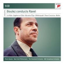 BOULEZ PIERRE  - 5xCD CONDUCTS RAVEL