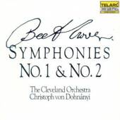 CLEVELAND ORCH/VON DOHNANYI  - CD BEETHOVEN: SYMPHS NO 1 & 2