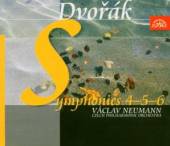 CESKA FILHARMONIE/NEUMANN VACL..  - 2xCD DVORAK : SYMFONIE C. 4 - 6