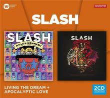 SLASH  - 2xCD LIVING THE DREAM & APOCALYPTIC LOVE