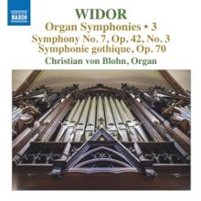 WIDOR C.M.  - CD ORGAN SYMPHONIES VOL.3