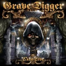 GRAVE DIGGER  - 3xCD+DVD 25 TO LIVE -CD+DVD-