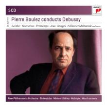 BOULEZ PIERRE  - 5xCD CONDUCTS DEBUSSY-BOX SET-