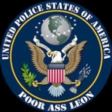 POOR ASS LEON  - CD UNITED POLICE STATES OF..