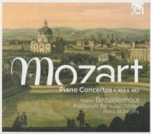 MOZART WOLFGANG AMADEUS  - CD PIANO CONCERTOS K453 & K4