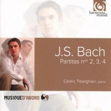 BACH JOHANN SEBASTIAN  - CD PARTITAS BWV826-828