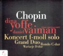 CHOPIN FREDERIC  - CD CONCERT F MINOR SOLO
