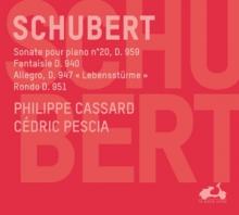 SCHUBERT FREDERIC  - CD SONATE POUR PIANO D959