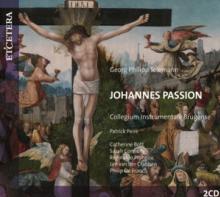 TELEMANN GEORG PHILIPP  - 2xCD JOHANNES PASSION