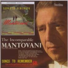 MANTOVANI  - CD SONGS TO REMEMBER/THE..