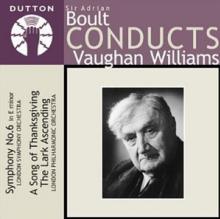 VAUGHAN WILLIAMS R.  - CD SYMPHONY NO.6/SONG OF THA