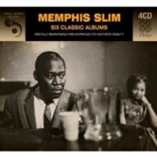 MEMPHIS SLIM  - 4xCD 6 CLASSIC ALBUMS