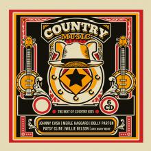 VARIOUS  - 6xCD COUNTRY MUSIC.. -BOX SET-