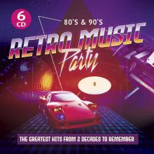  80S & 90S RETRO MUSIC PARTY (6CD) - supershop.sk