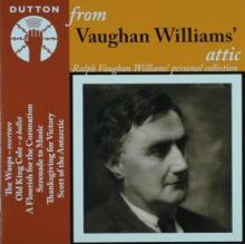 VAUGHAN WILLIAMS R.  - CD FROM VAUGHAN WILLIAMS ATT