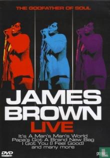 BROWN JAMES  - CD LIVE / THE GODFATHER OF..
