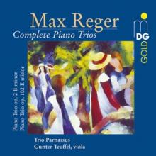 REGER M.  - CD COMPLETE PIANO TRIOS