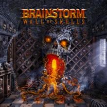 BRAINSTORM  - CD WALL OF SKULLS