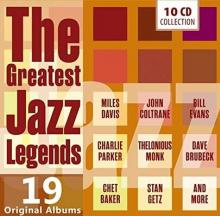 VARIOUS  - 10xCD THE GREATEST JAZZ LEGENDS