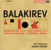 BALAKIREV M.  - 2xCD SYMPHONIES NO.1&2