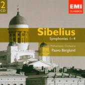 SIBELIUS JEAN  - 2xCD SYMPHONY NO.1-4