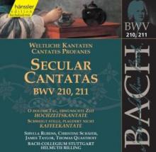 RILLING HELMUTH  - CD BACH: SECULAR CANTATAS BWV 210 211