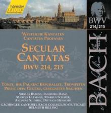 BACH - COLLEGIUM - RILLING  - CD BACH - KANTATEN BWV 214 - 215