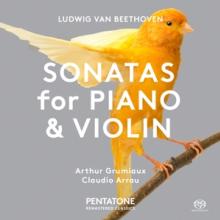 CLAUDIO ARRAU  - CD SONATAS FOR PIANO & VIOLI