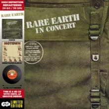 RARE EARTH  - CD IN CONCERT -VINYL RE-