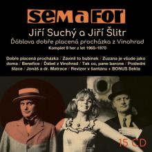 SEMAFOR SUCHY JIRI SLITR JIRI  - 15xCD KOMPLET 9 HER Z LET 1965-1970