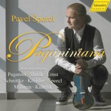 SPORCL PAVEL  - CD PAGANINIANA - WORKS FOR VIOLIN